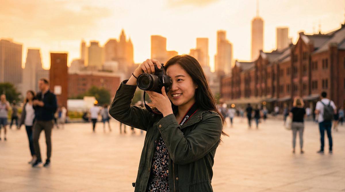 风车动漫城市摄影视频